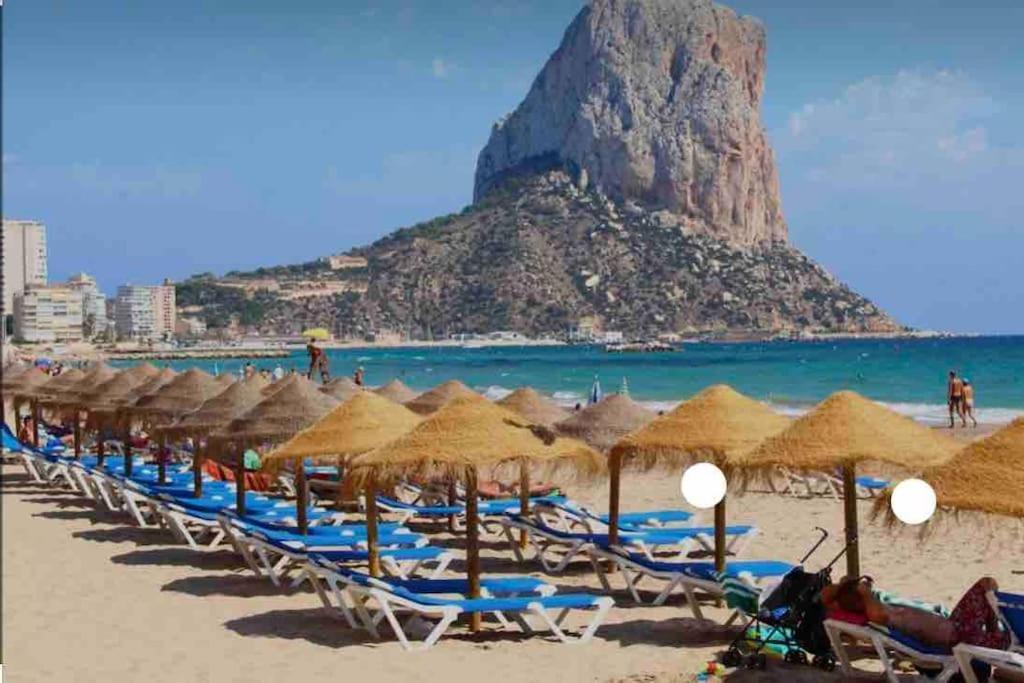 Apartament Mariola Calpe Eksteriør bilde